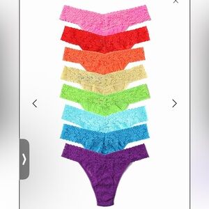 NWT Hanky Panky - 8 Pack Signature Lace low rise thong